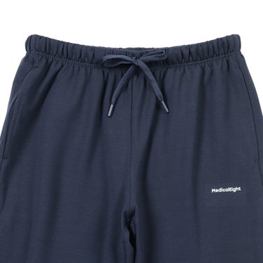 MedicalEight メンズ メディカルエイト リカバリーウェア ミニ裏毛 ストレッチ長袖・ロングパンツ 上下セット 380830 着用イメージ