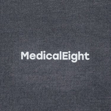 MedicalEight メンズ メディカルエイトウォーム リカバリーウェア 裏起毛 ストレッチ長袖・ロングパンツ 上下セット 380831 ロゴ ディテール