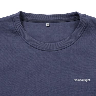 MedicalEight レディース メディカルエイトウォーム リカバリーウェア 裏起毛 ストレッチ長袖・ロングパンツ 上下セット 480578 着用イメージ 襟・首元 ディテール