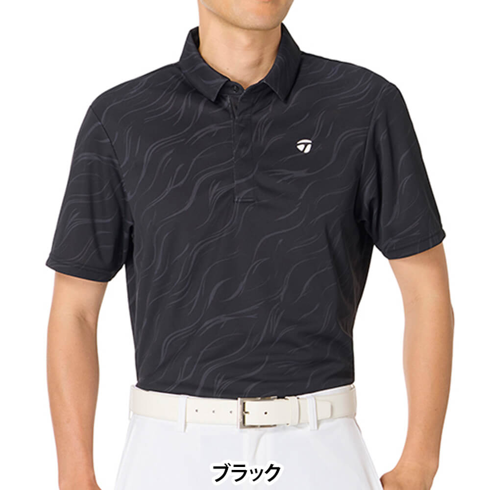 テーラーメイド TaylorMade　メンズ T-ICE サンドグラフィック 半袖 ポロシャツ TO001　2026年モデル 詳細2