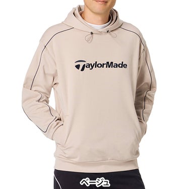 テーラーメイド TaylorMade　メンズ パイピング スウェット 長袖 フーディ TO017　2026年モデル 詳細5
