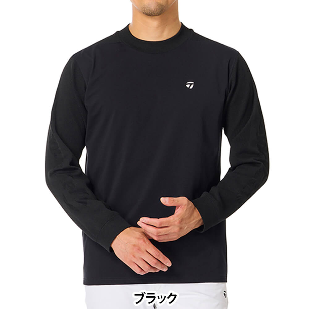 テーラーメイド TaylorMade　メンズ T-CONTROL ハイブリッド 長袖 モックネック セーター TO028　2026年モデル 詳細2