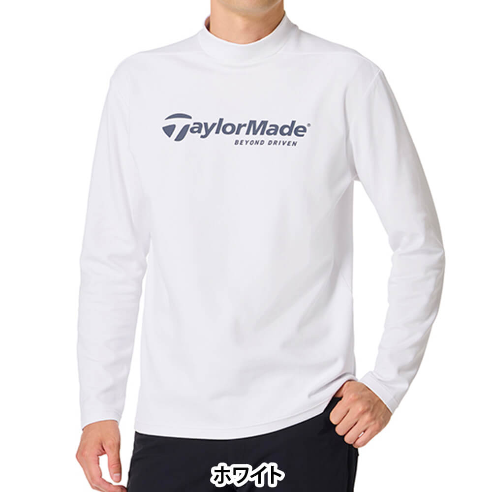 テーラーメイド TaylorMade　メンズ ダブルニット 長袖 モックネック シャツ TO049　2026年モデル 詳細5