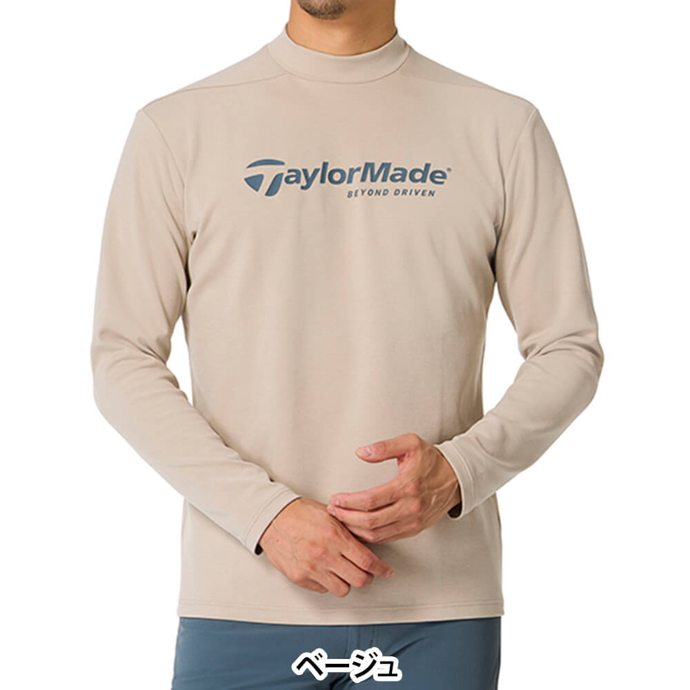 テーラーメイド TaylorMade　メンズ ダブルニット 長袖 モックネック シャツ TO049　2026年モデル 詳細7