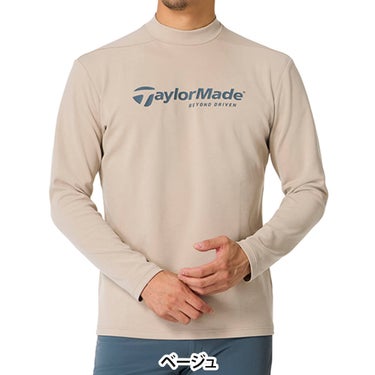 テーラーメイド TaylorMade　メンズ ダブルニット 長袖 モックネック シャツ TO049　2026年モデル 詳細7