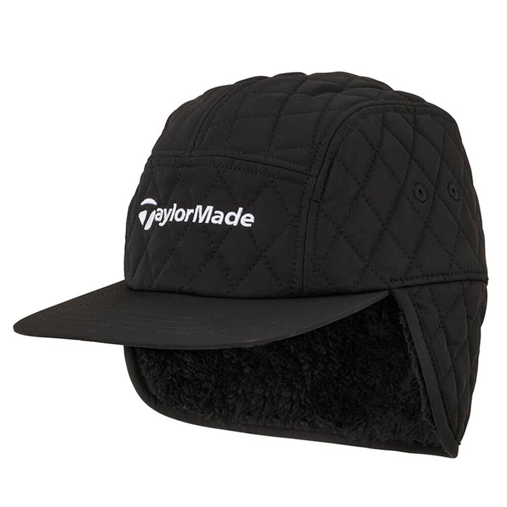 テーラーメイド TaylorMade　メンズ T-HEAT ウィンター キャップ TO173 M54328 ブラック　2026年モデル 詳細4
