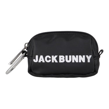 ジャックバニー Jack Bunny!!　ロゴボールポーチ 262-6284809 010 ブラック　2026年モデル ブラック