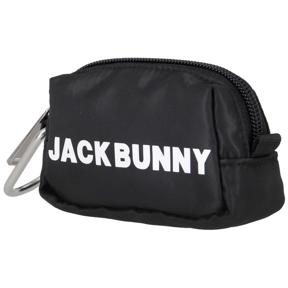 ジャックバニー Jack Bunny!!　ロゴボールポーチ 262-6284809 010 ブラック　2026年モデル 詳細2