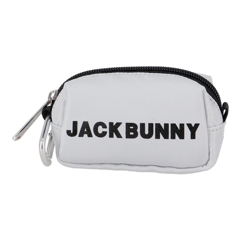 ジャックバニー Jack Bunny!!　ロゴボールポーチ 262-6284809 030 ホワイト　2026年モデル ホワイト