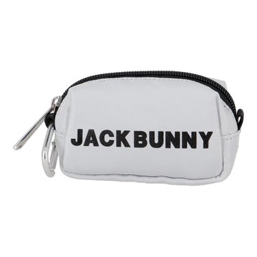 ジャックバニー Jack Bunny!!　ロゴボールポーチ 262-6284809 030 ホワイト　2026年モデル ホワイト