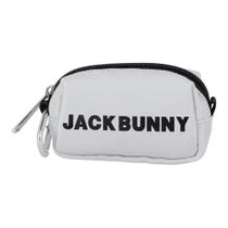 ジャックバニー Jack Bunny!! ロゴボールポーチ 262-6284809 030 ホワイト 2026年モデル ホワイト