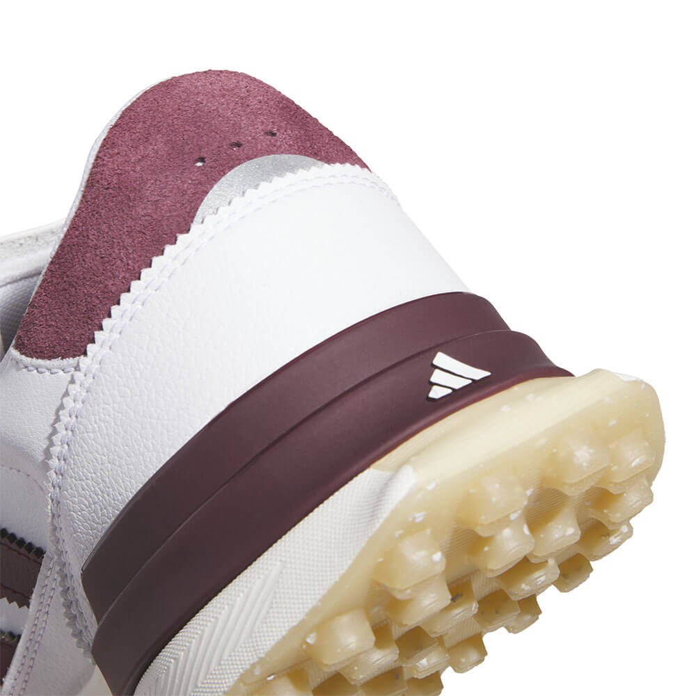 アディダス adidas　S2G BOA SL 26 ボア メンズ スパイクレス ゴルフシューズ OPJ92 KK2868 ホワイト/マルーン/ガム　2026年モデル 詳細8