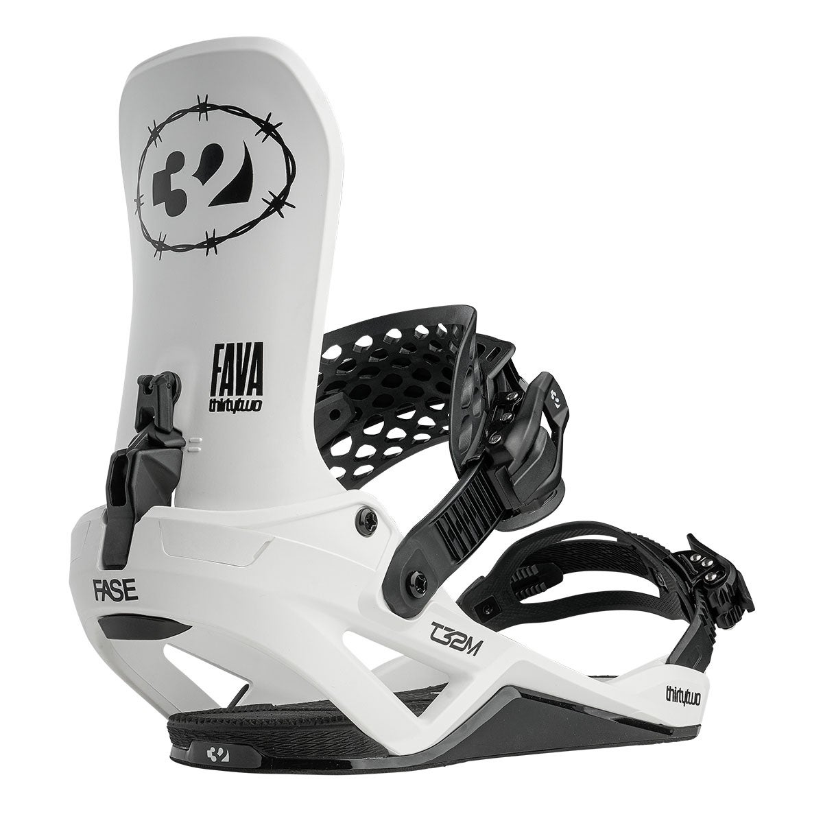 サーティーツー THIRTYTWO　T32M FASE サーティーツー フェイズ FAVA WHITE　スノーボードビンディング 2026-2027 詳細1