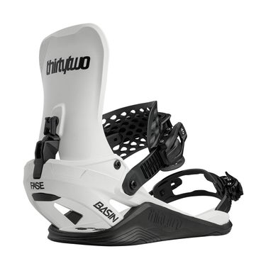 サーティーツー THIRTYTWO　BASIN FASE バシン フェイズ WHITE　スノーボードビンディング 2026-2027 詳細1