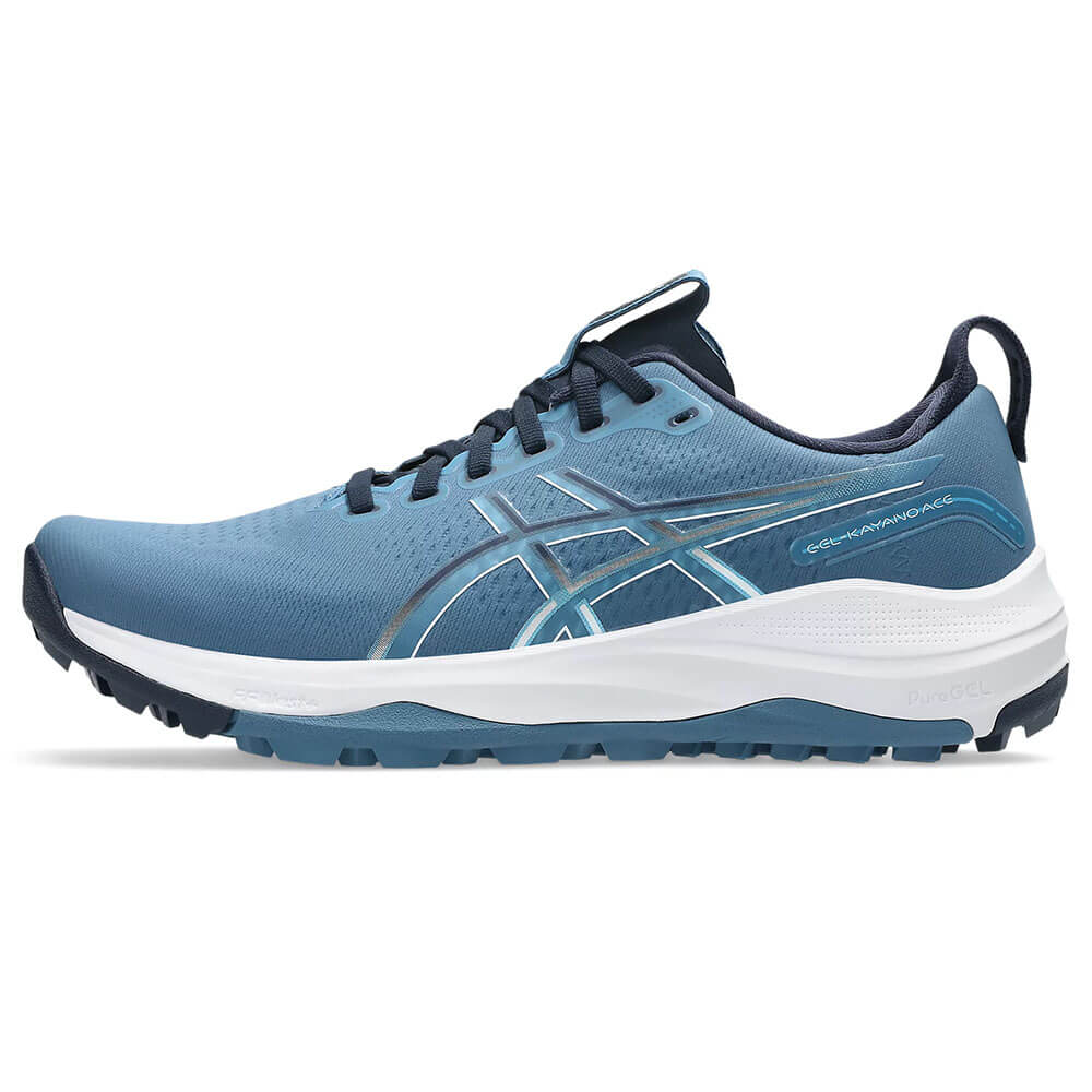 [2026年モデル] ASICS アシックス メンズ GEL-KAYANO ACE 3 ゲル カヤノ エース3 スパイクレス ゴルフシューズ 1111A267 400 ウインターシー/ミッドナイト 詳細2