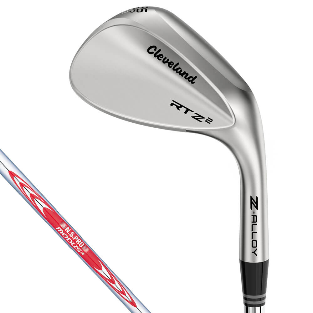 2026年モデル クリーブランド RTZ 2 アールティーゼット2 ウェッジ ツアーサテン仕上げ N.S.PRO MODUS3 TOUR 115 スチールシャフト グレー系 クラブ外観