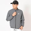 キャロウェイ Callaway メンズ 8WAYストレッチ 撥水 リップ 長袖 ブルゾン C26215100 グレー 正面