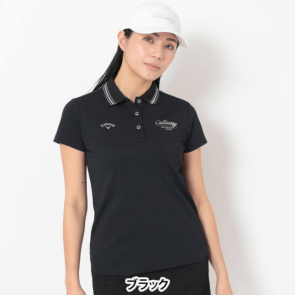 キャロウェイ（Callaway） レディース 半袖 カノコ ポロシャツ C26234203 2026年モデル