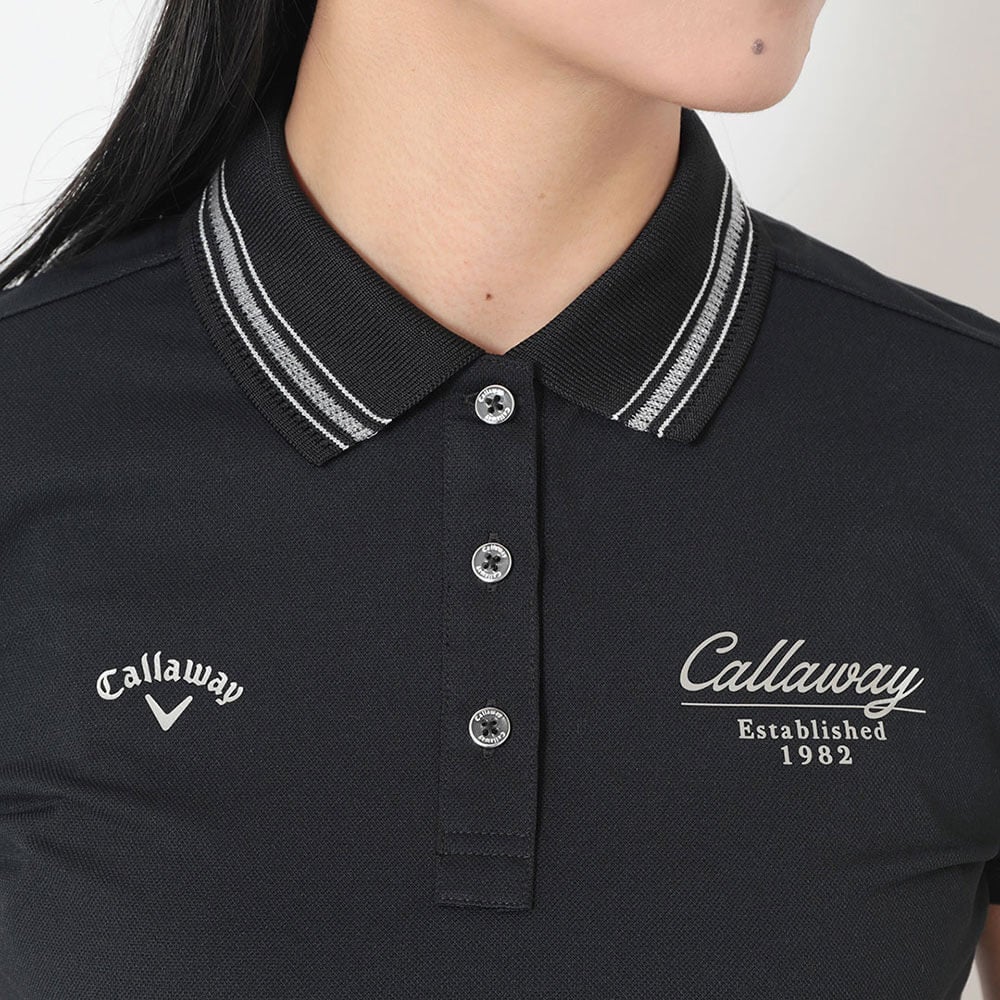 キャロウェイ（Callaway） レディース 半袖 カノコ ポロシャツ C26234203 2026年モデル