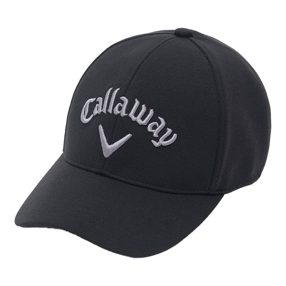 キャロウェイ Callaway メンズ モールスキン キャップ C26291102 1010 ブラック ブラック 全体イメージ