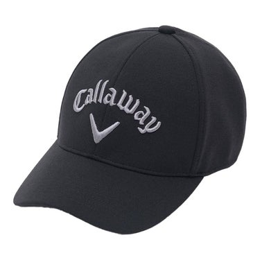 キャロウェイ Callaway メンズ モールスキン キャップ C26291102 1010 ブラック ブラック 全体イメージ