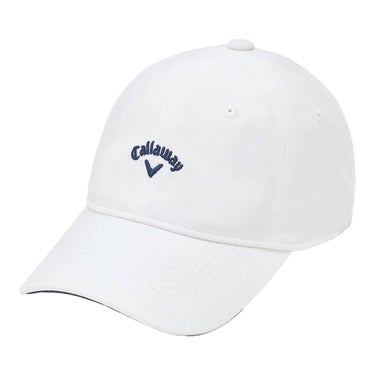 キャロウェイ Callaway メンズ ツイル キャップ C26291105 1030 ホワイト 正面