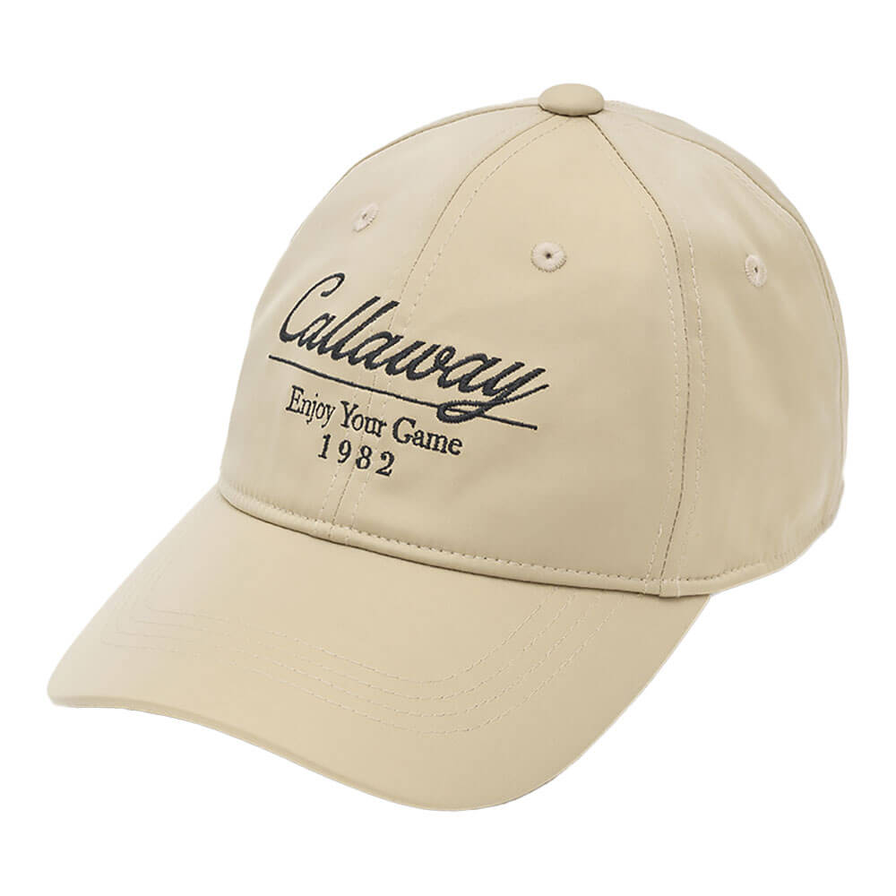 キャロウェイ Callaway レディース ロゴ キャップ C26291202 1041 ベージュ 正面