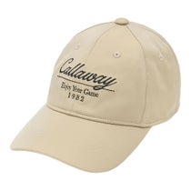 キャロウェイ Callaway　レディース ロゴ キャップ C26291202 1041 ベージュ　2026年モデル