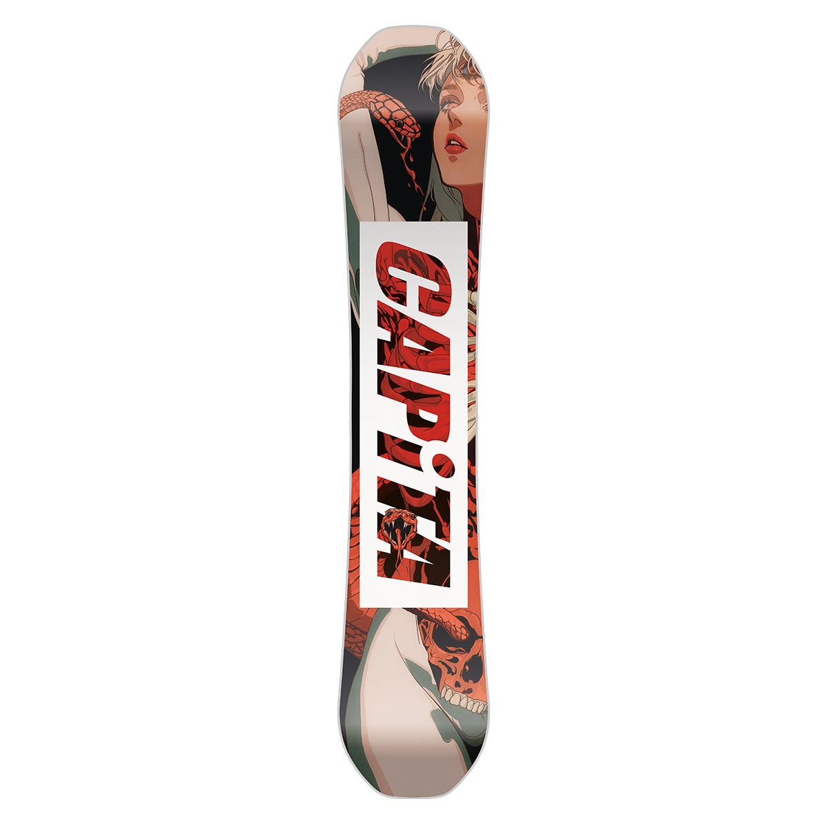 キャピタ CAPITA INDOOR SURVIVAL インドア・サバイバル スノーボード板 2026-2027 ブラック系 ソール面全体