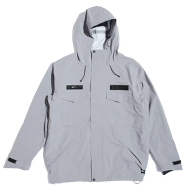 エイエフディーアイスギア×ポーラー AFDICEGEARｘPOLER　スノーボードウェア ストームプルーフ ジャケット M65 STORM PROOF JACKET GRAY 2026-2027 GRAY