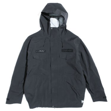 エイエフディーアイスギア×ポーラー AFDICEGEARｘPOLER　スノーボードウェア ストームプルーフ ジャケット M65 STORM PROOF JACKET BLACK 2026-2027 BLACK