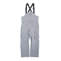 AFDICEGEARｘPOLER　スノーボードウェア ストームプルーフ カーゴ ビブパンツ STORM PROOF CARGO BIB PANTS GRAY 2026-2027