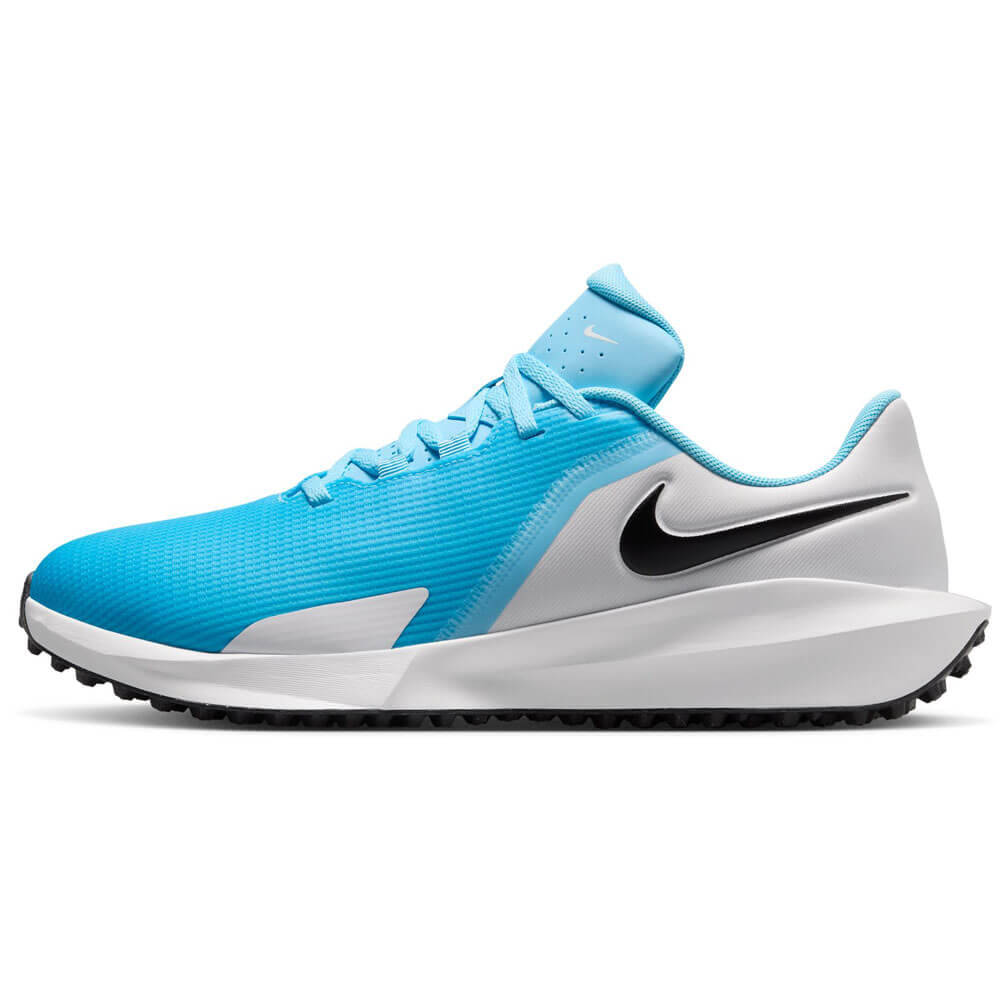 ナイキ NIKE インフィニティ G NN メンズ スパイクレス ゴルフシューズ FN0555 400 ネイビー 外側