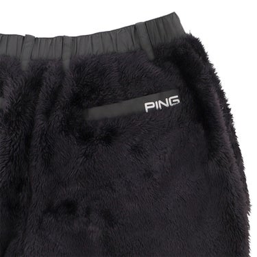 ピン PING メンズ ボアフリース ショート パンツ 621-3232901 ブラック ヒップポケットアップ