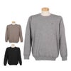 セントアンドリュース St ANDREWS　メンズ 16G天竺 ニット クルーネック 長袖 プルオーバー 042-5270003　2025年モデル
