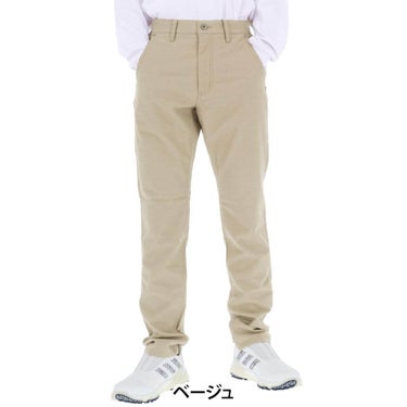セントアンドリュース St ANDREWS メンズ ドビーストレッチ 起毛 ロングパンツ 042-5231053 ベージュ 正面