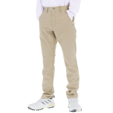 セントアンドリュース St ANDREWS メンズ ドビーストレッチ 起毛 ロングパンツ 042-5231053 ベージュ 斜め前