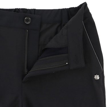 セントアンドリュース St ANDREWS レディース 二重織 2WAY ストレッチ ロングパンツ 043-5231952 ブラック 前開きアップ