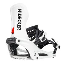 ナイデッカー NIDECKER　LT SUPERMATIC エルティースーパーマティック WHITE　スノーボードビンディング 2026-2027