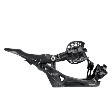 ナイデッカー NIDECKER OG SUPERMATIC オージースーパーマティック BLACK スノーボードビンディング 2026-2027 ブラック ソール面全体