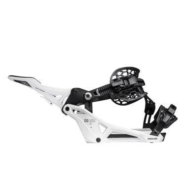 ナイデッカー NIDECKER OG SUPERMATIC オージースーパーマティック WHITE スノーボードビンディング 2026-2027 ホワイト サイドプロファイル