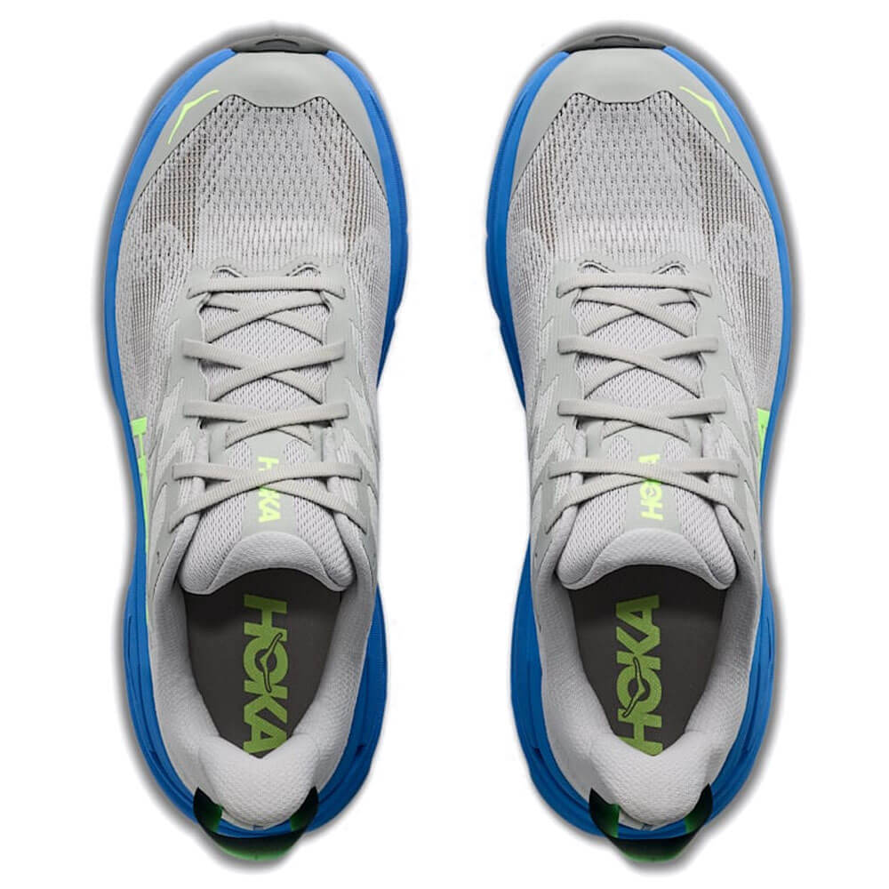 ホカ HOKA Challenger 8 チャレンジャー8 メンズ トレイルランニングシューズ 1168716 STVR スターダスト/バーチャルブルー ベージュ系 内側
