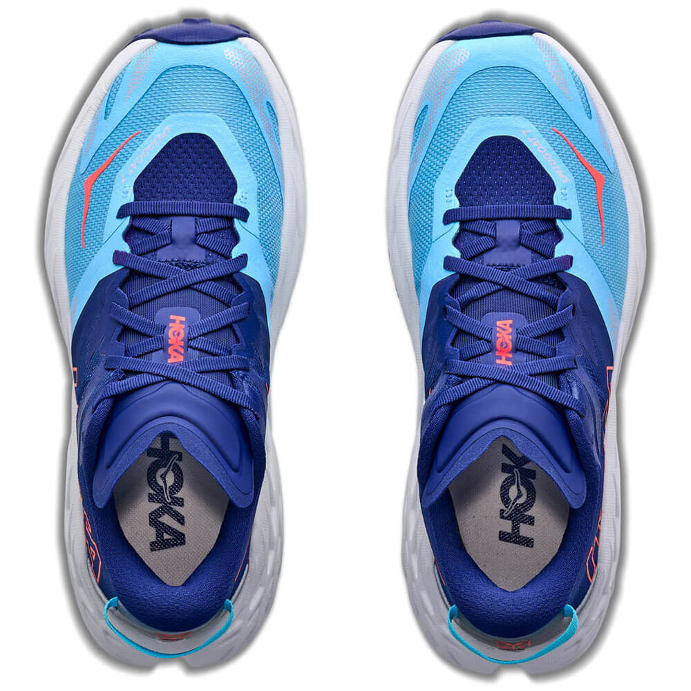 ホカ HOKA Speedgoat 7 スピードゴート7 レディース トレイルランニングシューズ 1171929 BYCS ブルーベリー/コスミックグレー 内側