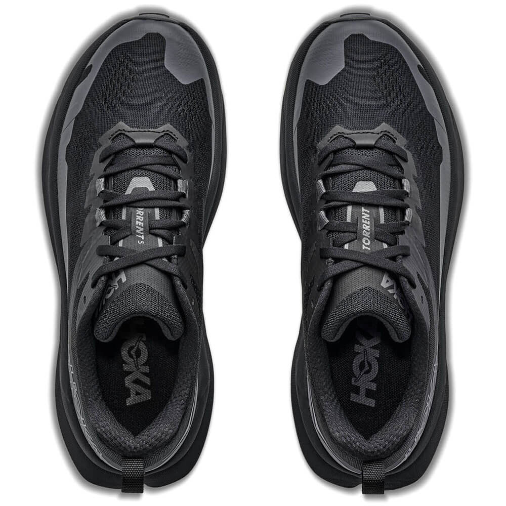 ホカ HOKA Torrent 5 トレント5 レディース トレイルランニングシューズ 1176634 BCKT ブラック/アウターオービット 内側