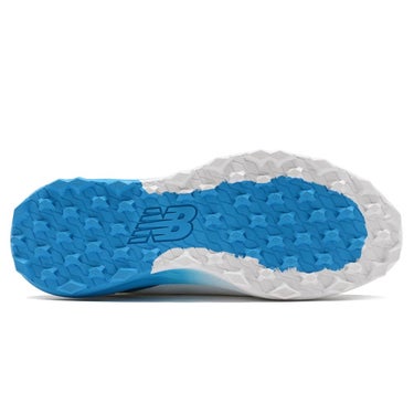ニューバランスゴルフ FRESH FOAM X SL BOA フレッシュフォームX 2500 v5 ボア スパイクレス ゴルフシューズ U2500 6R8 WHITE/BLUE グレー/オレンジ 靴底