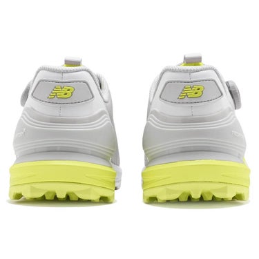 ニューバランスゴルフ FRESH FOAM X SL BOA フレッシュフォームX 2500 v5 ボア スパイクレス ゴルフシューズ U2500 8BM GRAY/YELLOW かかと