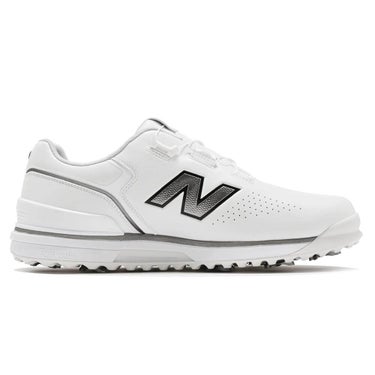 ニューバランスゴルフ FuelCell 3000 BOA フューエルセル 3000 v2 ボア ソフトスパイク ゴルフシューズ U3000 4HT WHITE/SILVER ソールディテール
