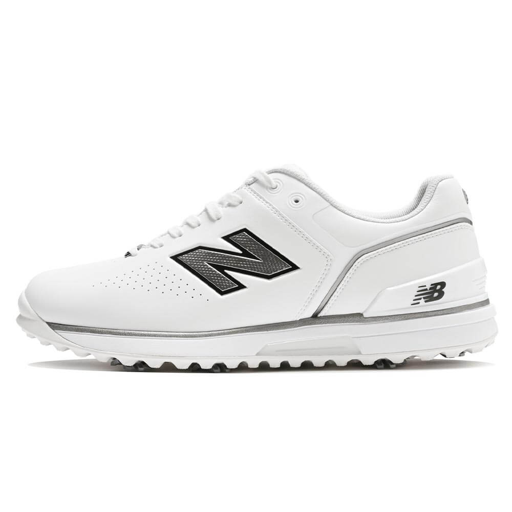 ニューバランスゴルフ FuelCell 3000 LACE フューエルセル 3000 v2 レース ソフトスパイク ゴルフシューズ U3000 3R6 WHITE/SILVER 内側