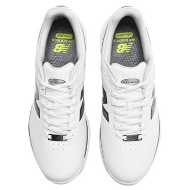 ニューバランスゴルフ FuelCell 3000 LACE フューエルセル 3000 v2 レース ソフトスパイク ゴルフシューズ U3000 3R6 WHITE/SILVER 上面