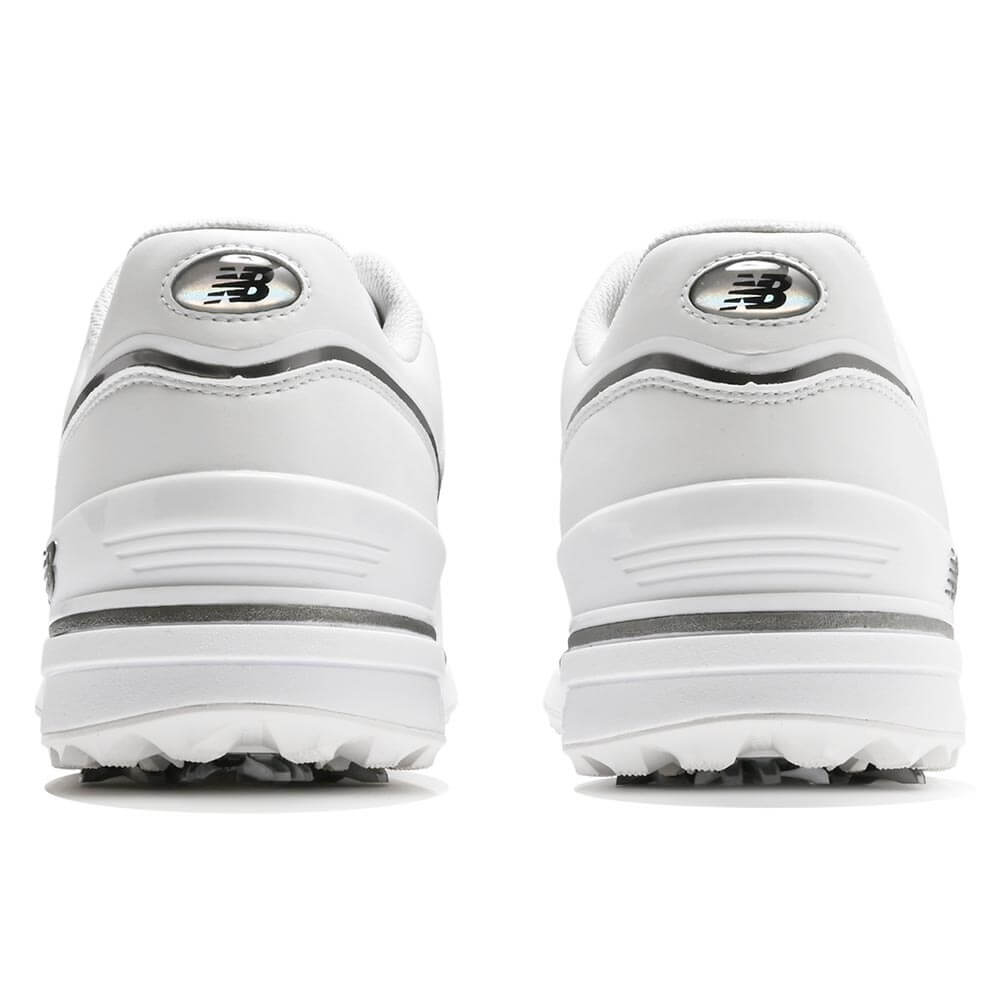 ニューバランスゴルフ FuelCell 3000 LACE フューエルセル 3000 v2 レース ソフトスパイク ゴルフシューズ U3000 3R6 WHITE/SILVER かかと